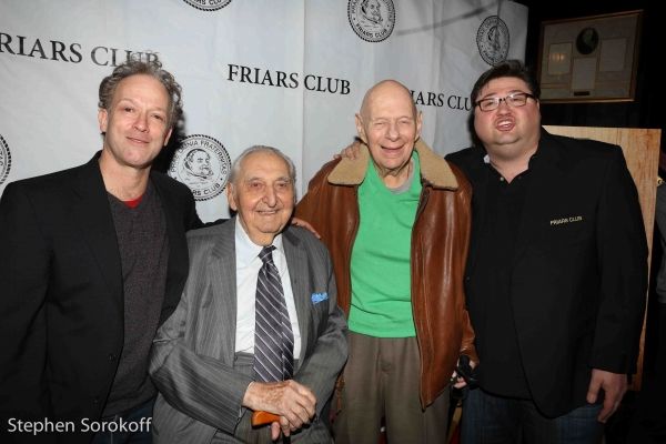 Erik Greenberg Anjou, Fyvesh Finkel, Carnegie Deli, Ziggy Gruber Photo