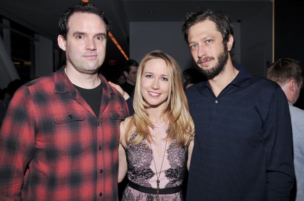 Anna Camp and Danny Wolohan play husband and wife. Ebon Moss-Bachrach Photo
