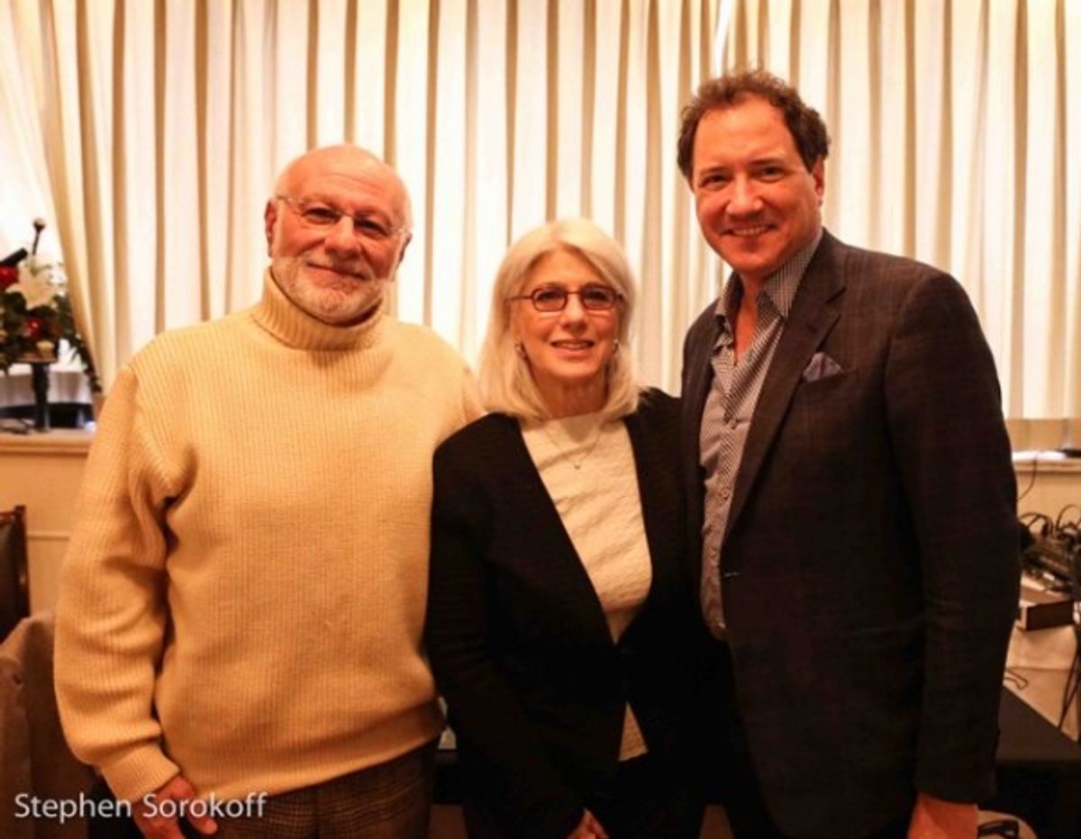 Peter LeDonne, Jamie deRoy, Kevin McCollum at 