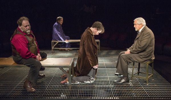 Ron Orbach as Moishe Bretzky, Robert Dorfman as Vasily Korinsky, Eli Gelb as Pinchas  Photo