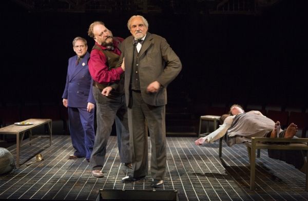 Robert Dorfman as Vasily Korinsky, Ron Orbach as Moishe Bretzky, Hal Linden as Yevgen Photo
