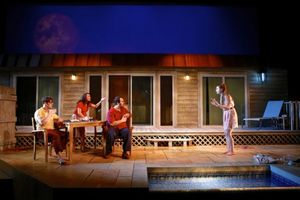 Carl Fisk (John), Bryn Dolan (Chloe), Max Adoff (Sam), and Natalie Oliver (Sally) Photo