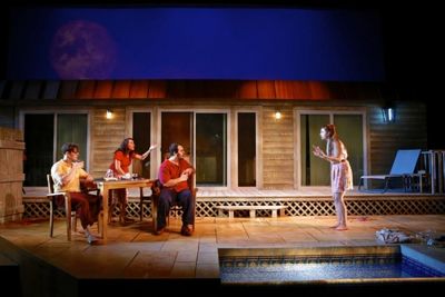 Carl Fisk (John), Bryn Dolan (Chloe), Max Adoff (Sam), and Natalie Oliver (Sally) Photo