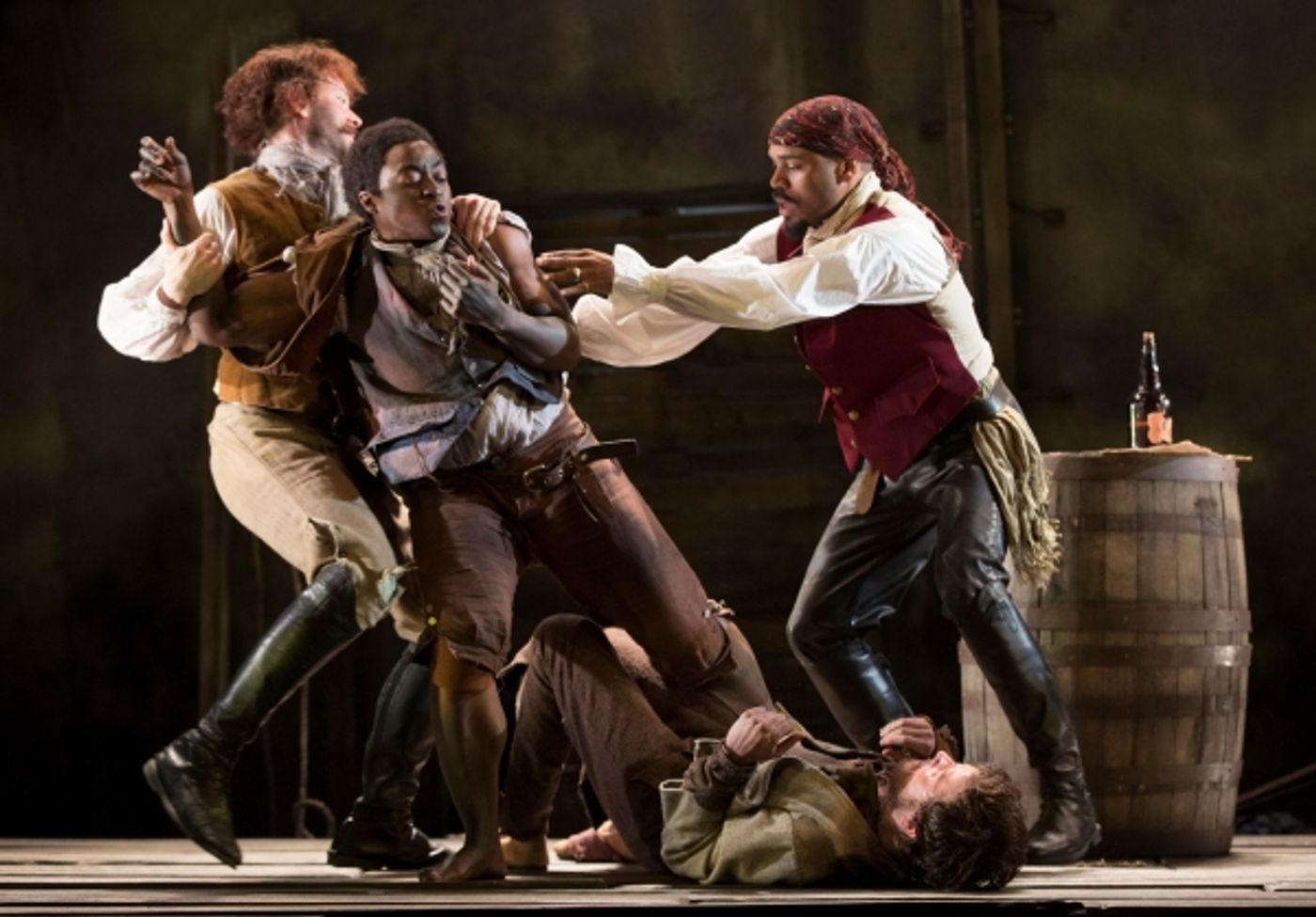 Photo Flash: First Look at Naomi Wallace's THE LIQUID PLAIN, Now Playing at Signature Theatre  Image