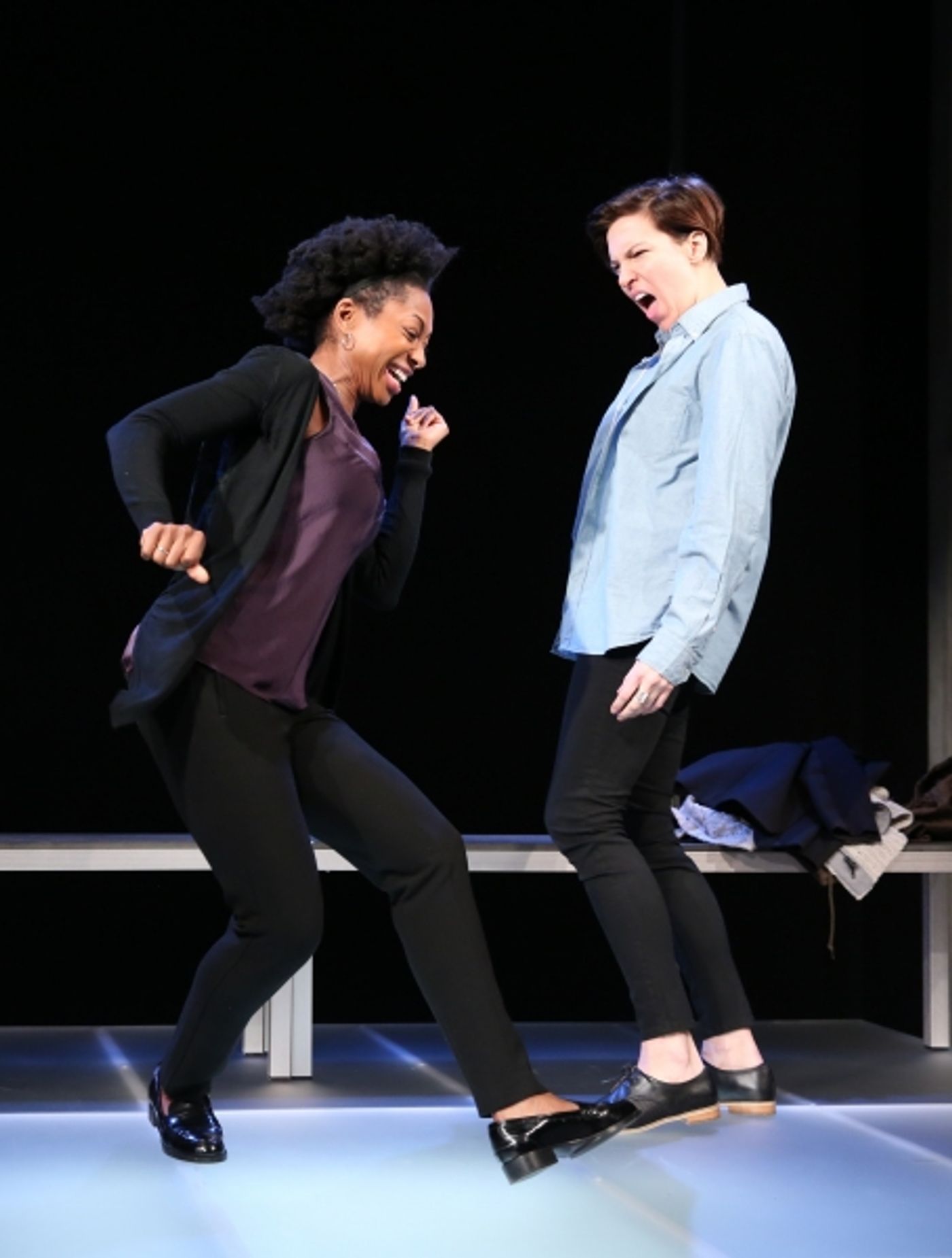 Photo Flash: First Look at Rachael Holmes & Rebecca Henderson in Tanya Barfield's BRIGHT HALF LIFE Photo Flash: First Look at Rachael Holmes & Rebecca Henderson in Tanya Barfield's BRIGHT HALF LIFE Image