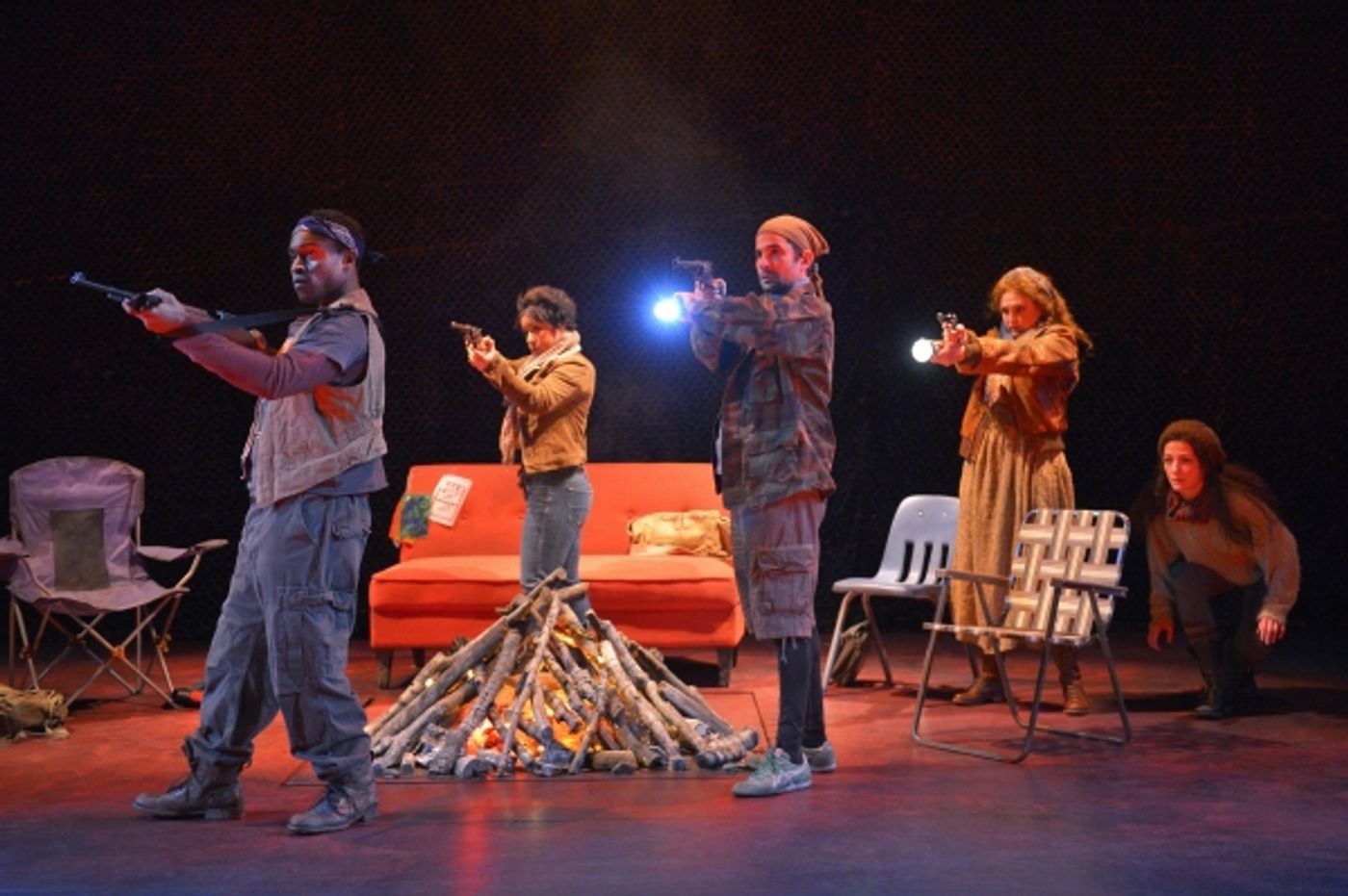 Photo Flash: First Look at A.C.T.'s MR. BURNS, A POST-ELECTRIC PLAY Photo Flash: First Look at A.C.T.'s MR. BURNS, A POST-ELECTRIC PLAY Image