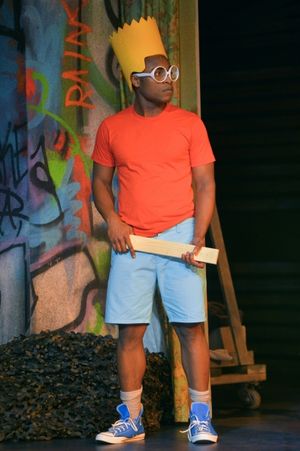 RYAN WILLIAMS FRENCH prepares to rehearse 'Cape Feare' in post-apocalyptic Northern C Photo