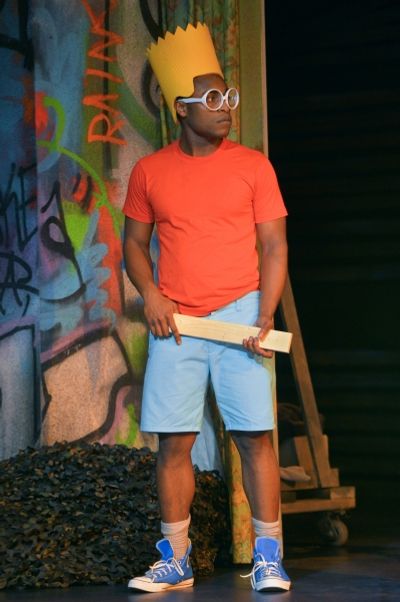 RYAN WILLIAMS FRENCH prepares to rehearse 'Cape Feare' in post-apocalyptic Northern C Photo