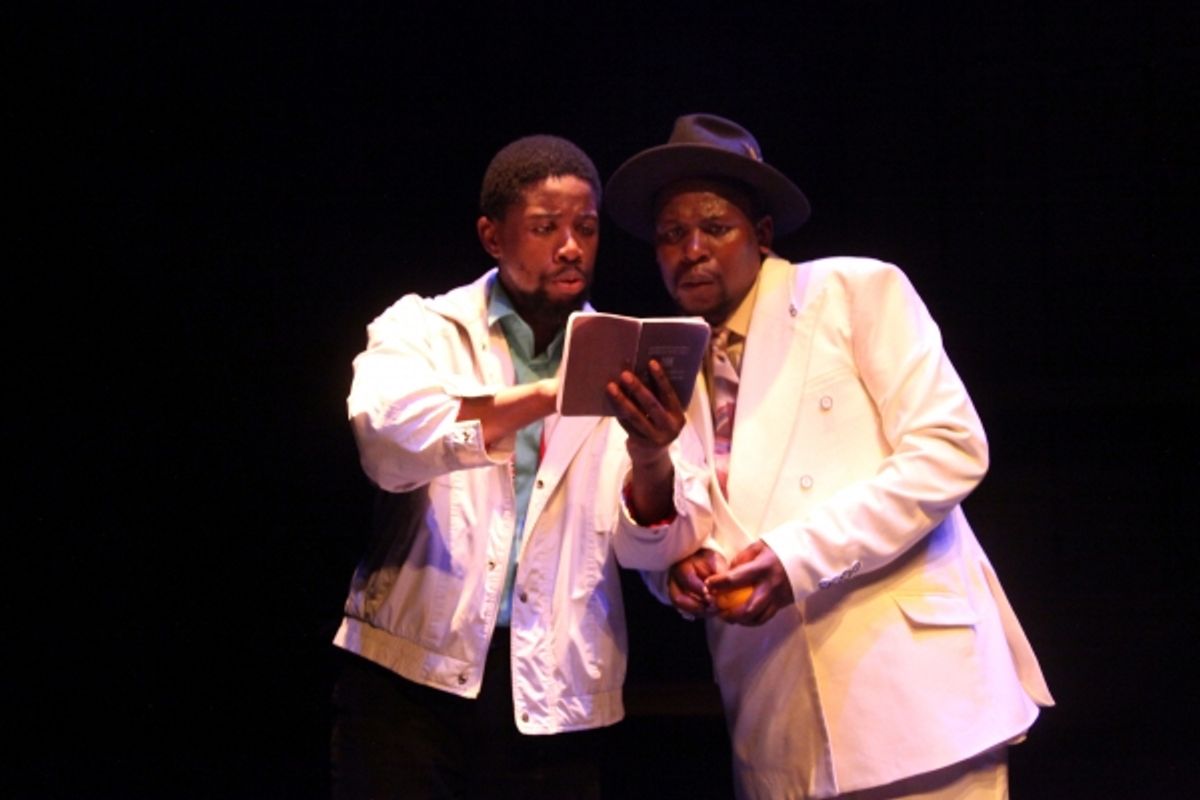 Atandwa Kani and Mncedisi Shabangu at 