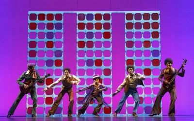 Reed L Shannon as Michael Jackson (center) with the Jackson 5 Photo
