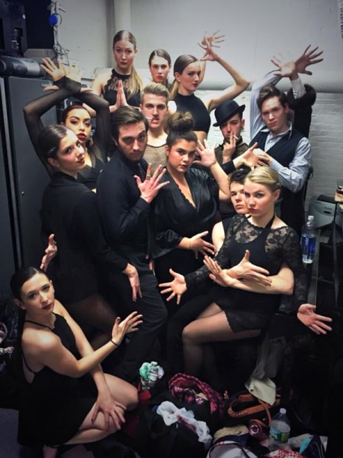 Photo Flash: Saturday Intermission Pics - Feb. 21 Part 2 - ON THE TOWN, NEVERMORE, and More!  Image