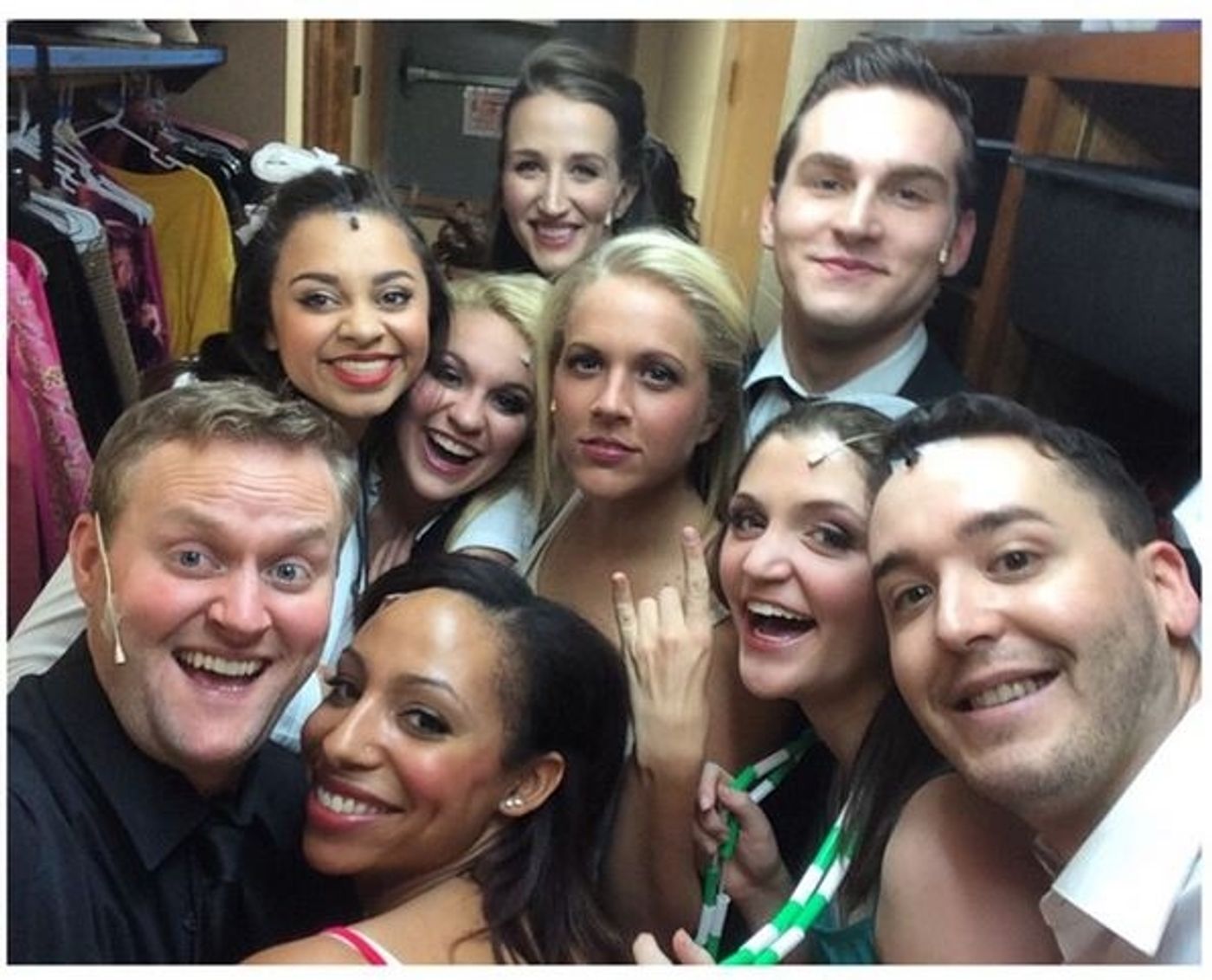 Photo Flash: Saturday Intermission Pics - Feb. 21 Part 2 - ON THE TOWN, NEVERMORE, and More!  Image