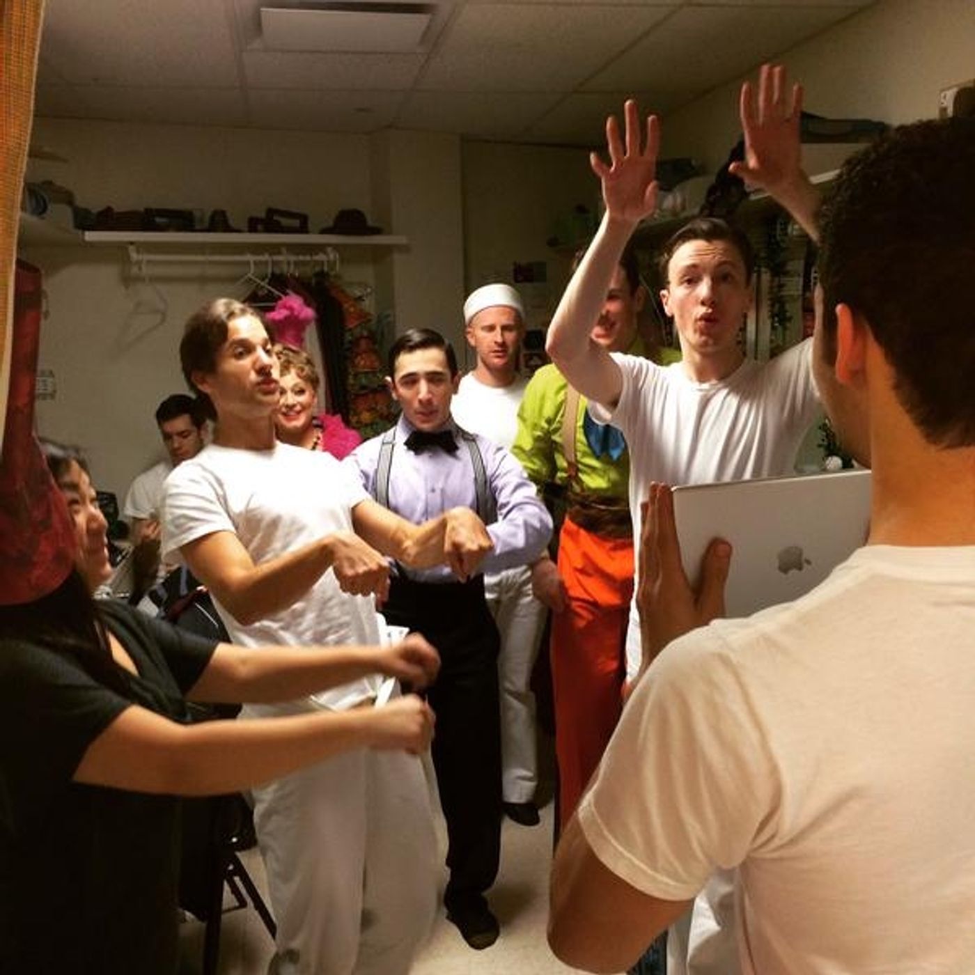 Photo Flash: Saturday Intermission Pics - Feb. 21 Part 2 - ON THE TOWN, NEVERMORE, and More!  Image