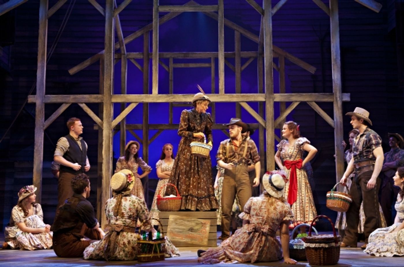 Photo Flash: First Look at Ashley Day, Charlotte Wakefield & More in OKLAHOMA! UK Tour!  Image