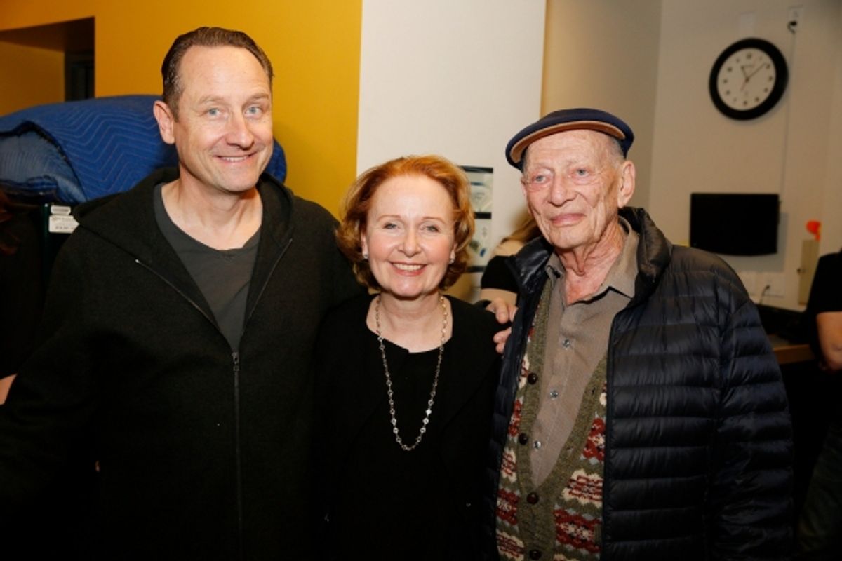 Sam Robards, Kate Burton, Alan Mandell  at 
