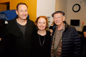 Sam Robards, Kate Burton, Alan Mandell  Photo