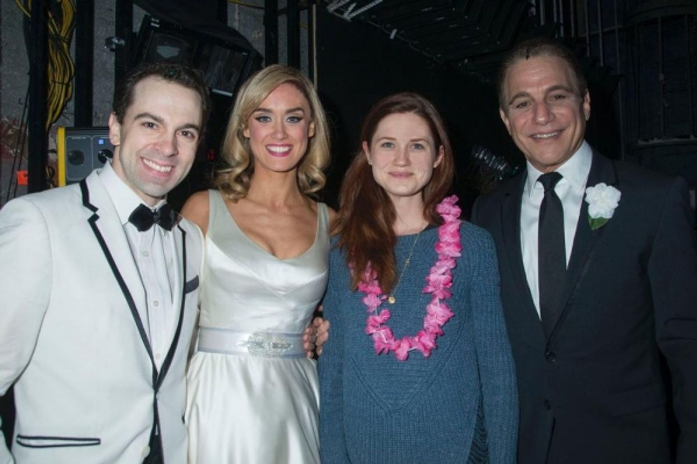 Photo Flash: George Takei, Jason Alexander and Bonnie Wright Get Lei'd at HONEYMOON IN VEGAS Photo Flash: George Takei, Jason Alexander and Bonnie Wright Get Lei'd at HONEYMOON IN VEGAS Image