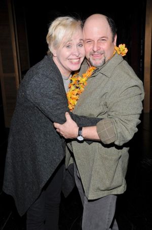 Funny friends Nancy Opel and Jason Alexander @ BroadwayWorld Funny friends Nancy Opel and Jason Alexander Photo
