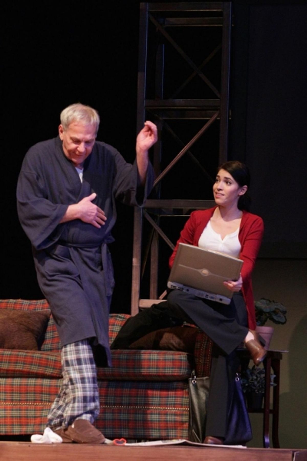 Frank Roberts and Diany Rodriguez at 