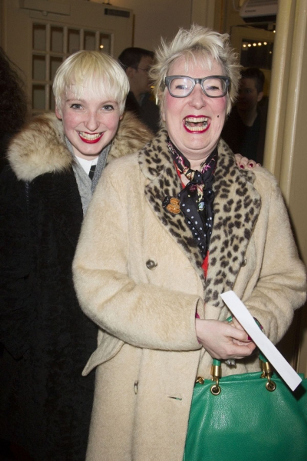 Phoebe Powell and Jenny Eclair  at 