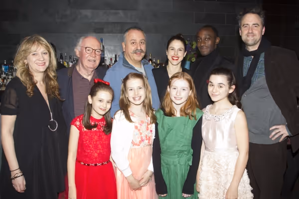 Sonia Friedman, David Calder, Jaime Adler, Isabella Pappas, Stanley Townsend, Amanda  Photo