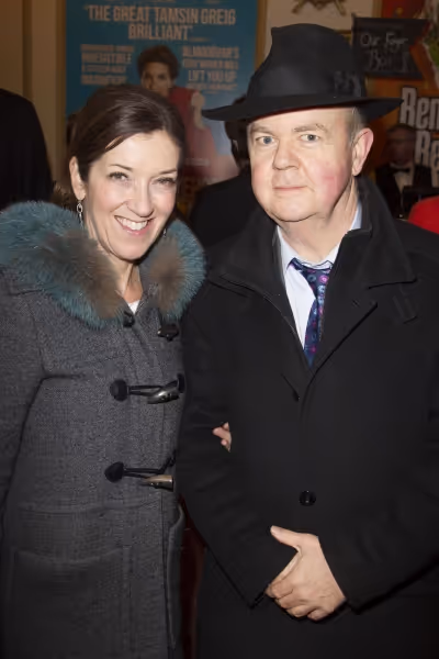 Victoria Hislop and Ian Hislop Photo