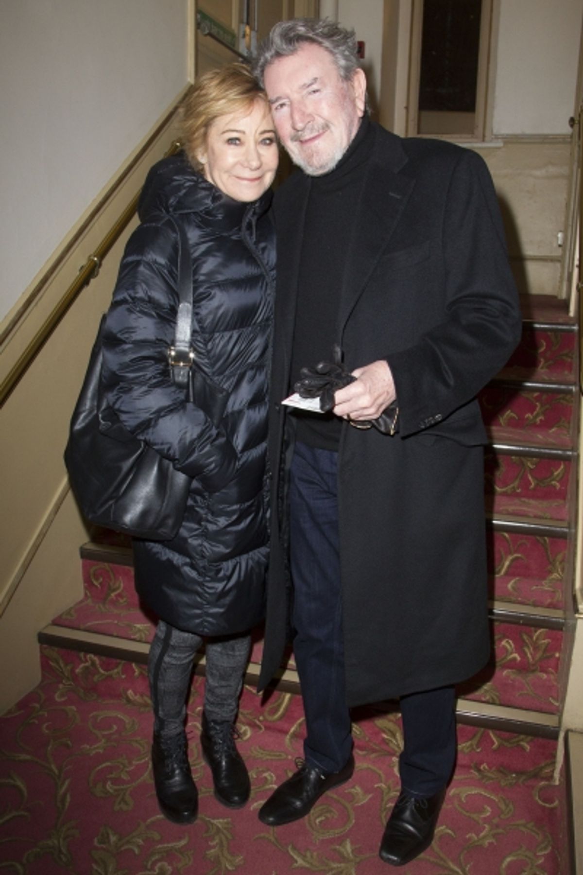 Zoe Wanamaker and Gawn Grainger  at 
