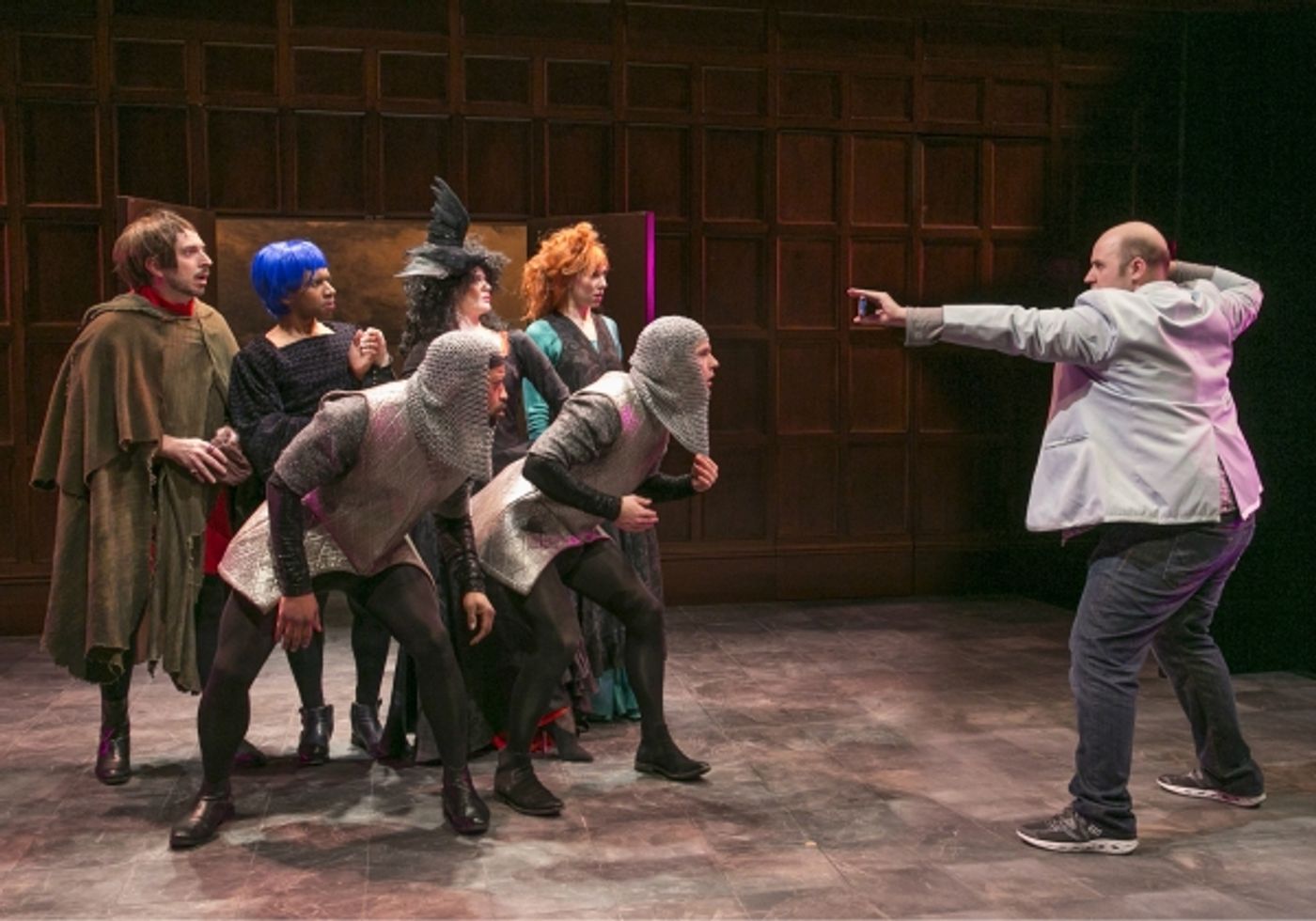 Photo Flash: First Look at The Acting Company & Guthrie's MACBETH and A CONNECTICUT YANKEE IN KING ARTHUR'S COURT Tour  Image