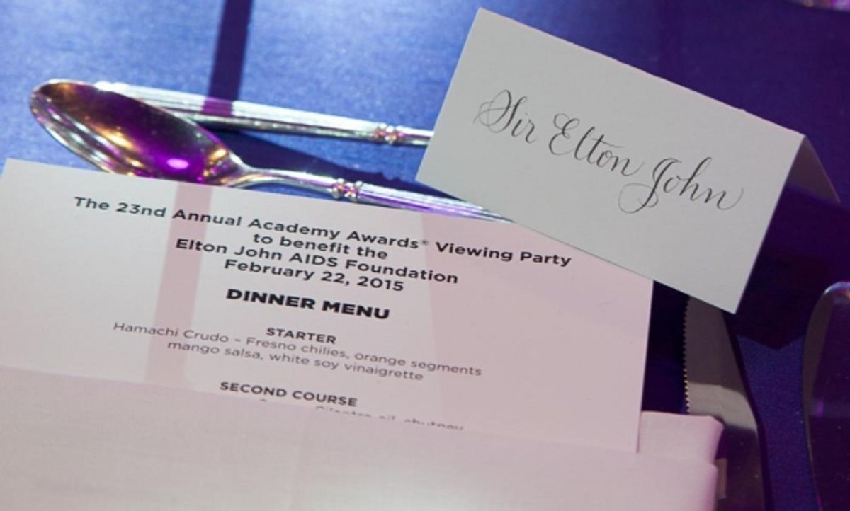 Elton John's placeholder at 