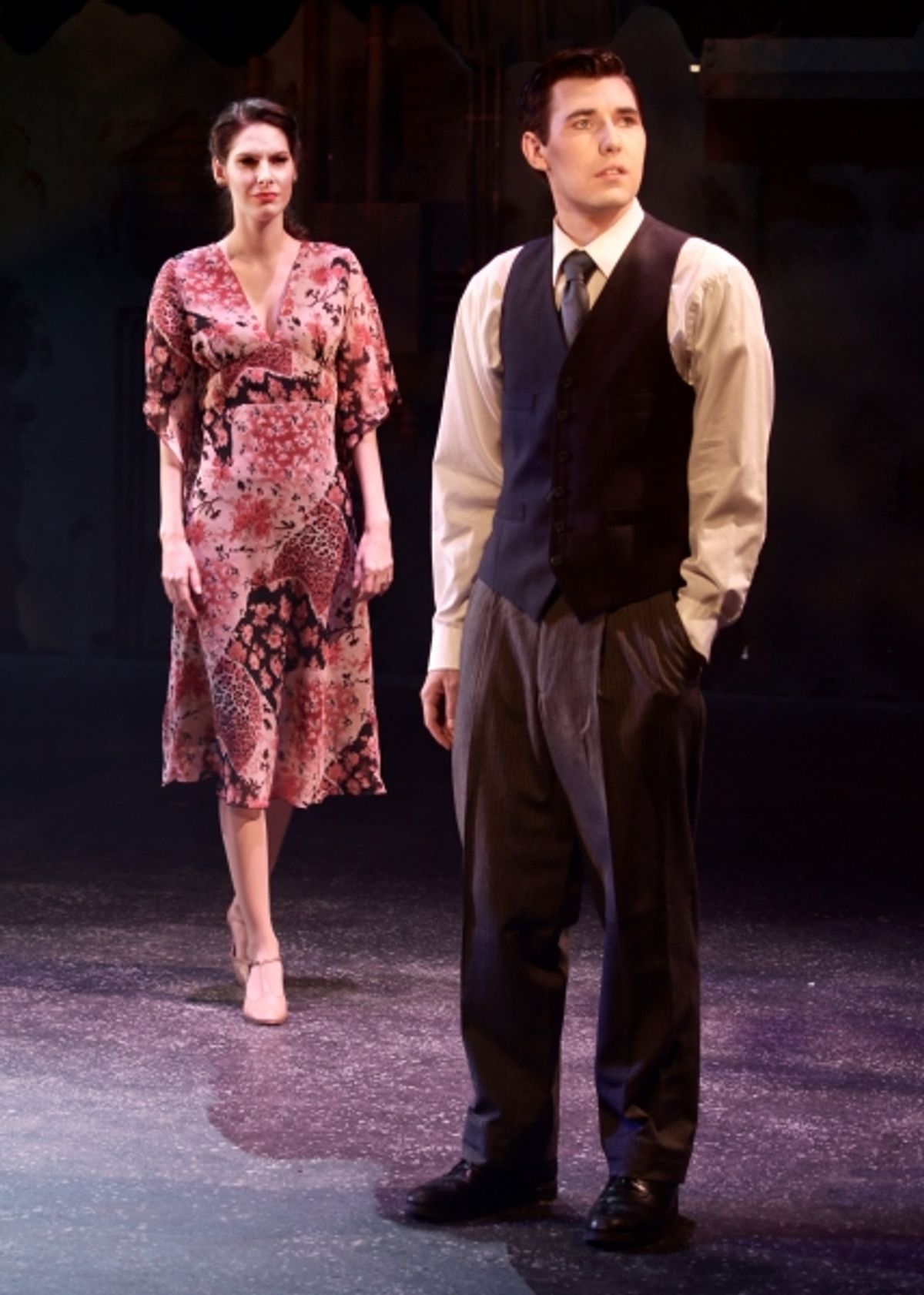 Jacqueline Notorio (Young Phyllis) and Joshua Vern (Young Ben) at 