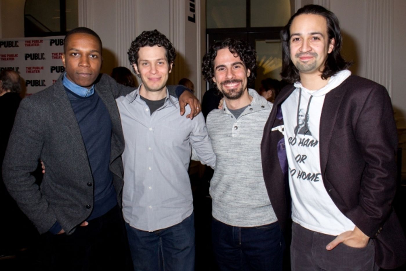 Photo Coverage: HAMILTON Cast Celebrates Broadway Transfer at the Public Theater!  Image