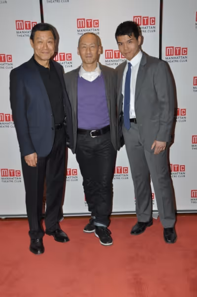 James Saito, Frances Ju and Telly Leung Photo