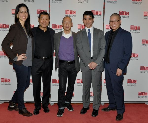Frances Ya-Chu Cowhig, James Saito, Frances Ju, Telly Leung and Eric Ting  Photo