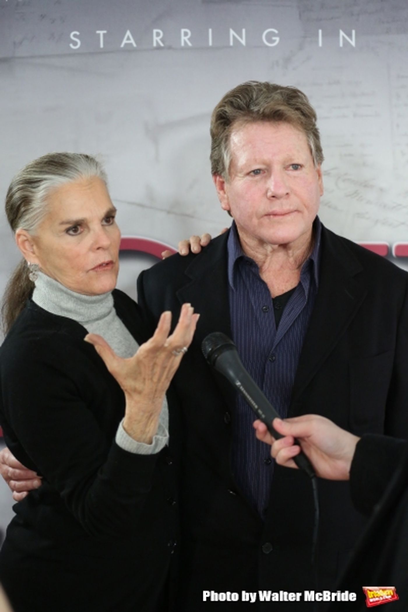 Photo Coverage: Ali MacGraw and Ryan O'Neal Reunite for LOVE LETTERS Tour! Photo Coverage: Ali MacGraw and Ryan O'Neal Reunite for LOVE LETTERS Tour! Image