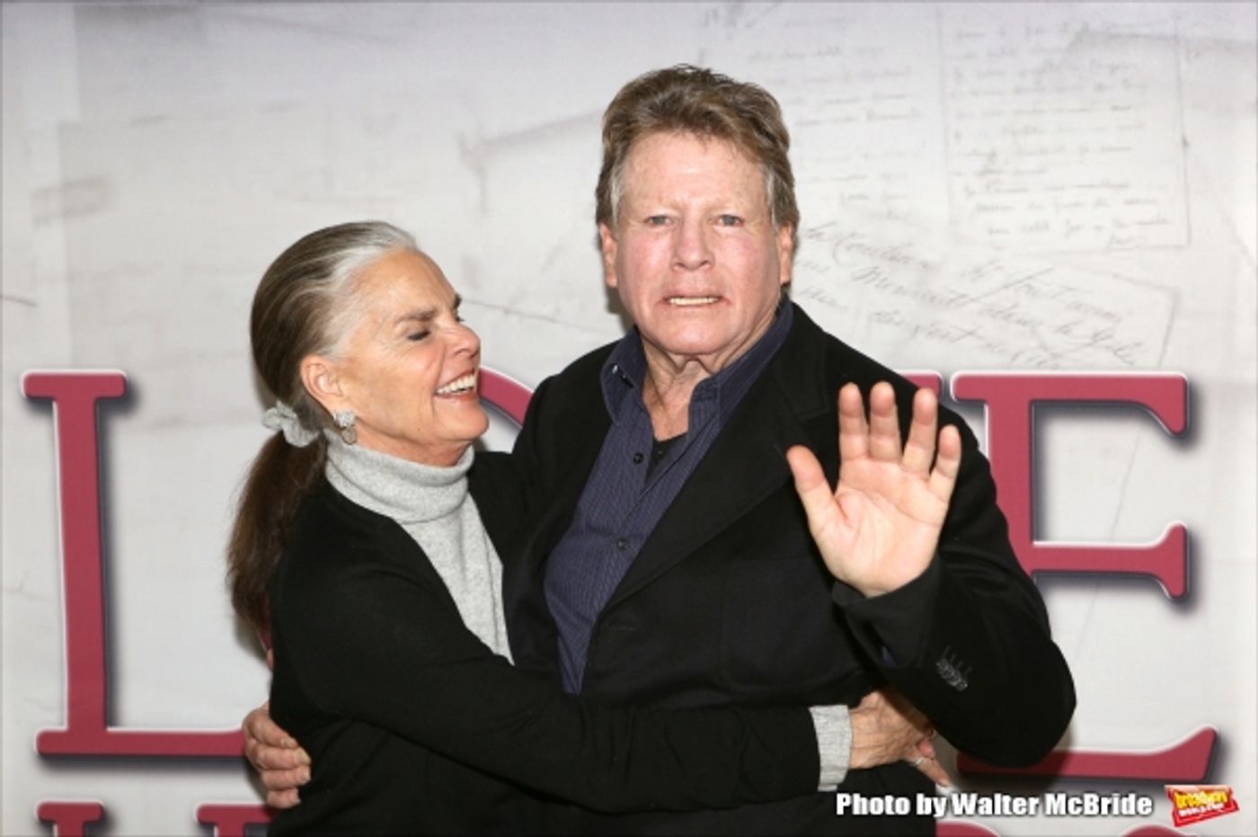 Photo Coverage: Ali MacGraw and Ryan O'Neal Reunite for LOVE LETTERS Tour! Photo Coverage: Ali MacGraw and Ryan O'Neal Reunite for LOVE LETTERS Tour! Image