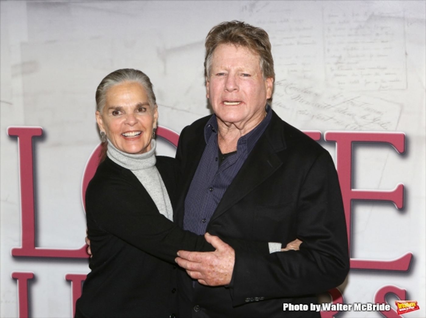 Photo Coverage: Ali MacGraw and Ryan O'Neal Reunite for LOVE LETTERS Tour! Photo Coverage: Ali MacGraw and Ryan O'Neal Reunite for LOVE LETTERS Tour! Image