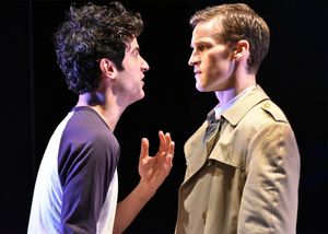 Nik Kourtis (Louis) and Claybourne Elder (Joe) @ BroadwayWorld Nik Kourtis (Louis) and Claybourne Elder (Joe) Photo