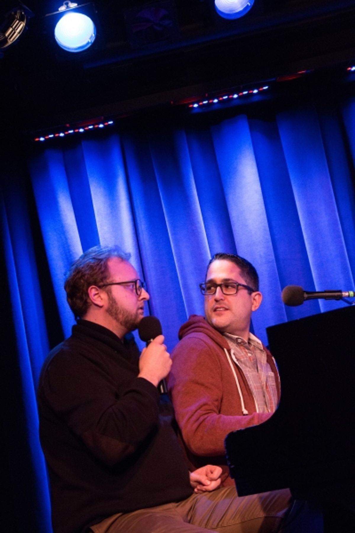 Stephen Tyler Davis and Brian Feinstein at 