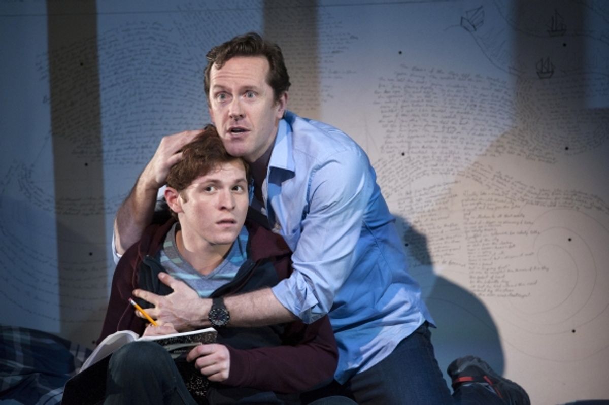 Jake Winn (Luke) and Jeffry Denman (Michael) at 