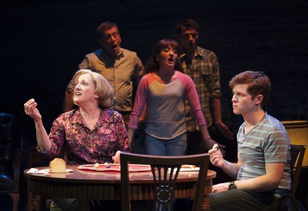 Donna Migliaccio (Gail), Bobby Smith (Ensemble), Laura Darrell (Ensemble), Parker Dro Photo