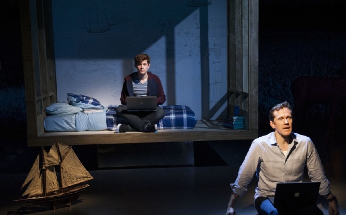 Jeffry Denman (Michael) and Jake Winn (Luke) at 