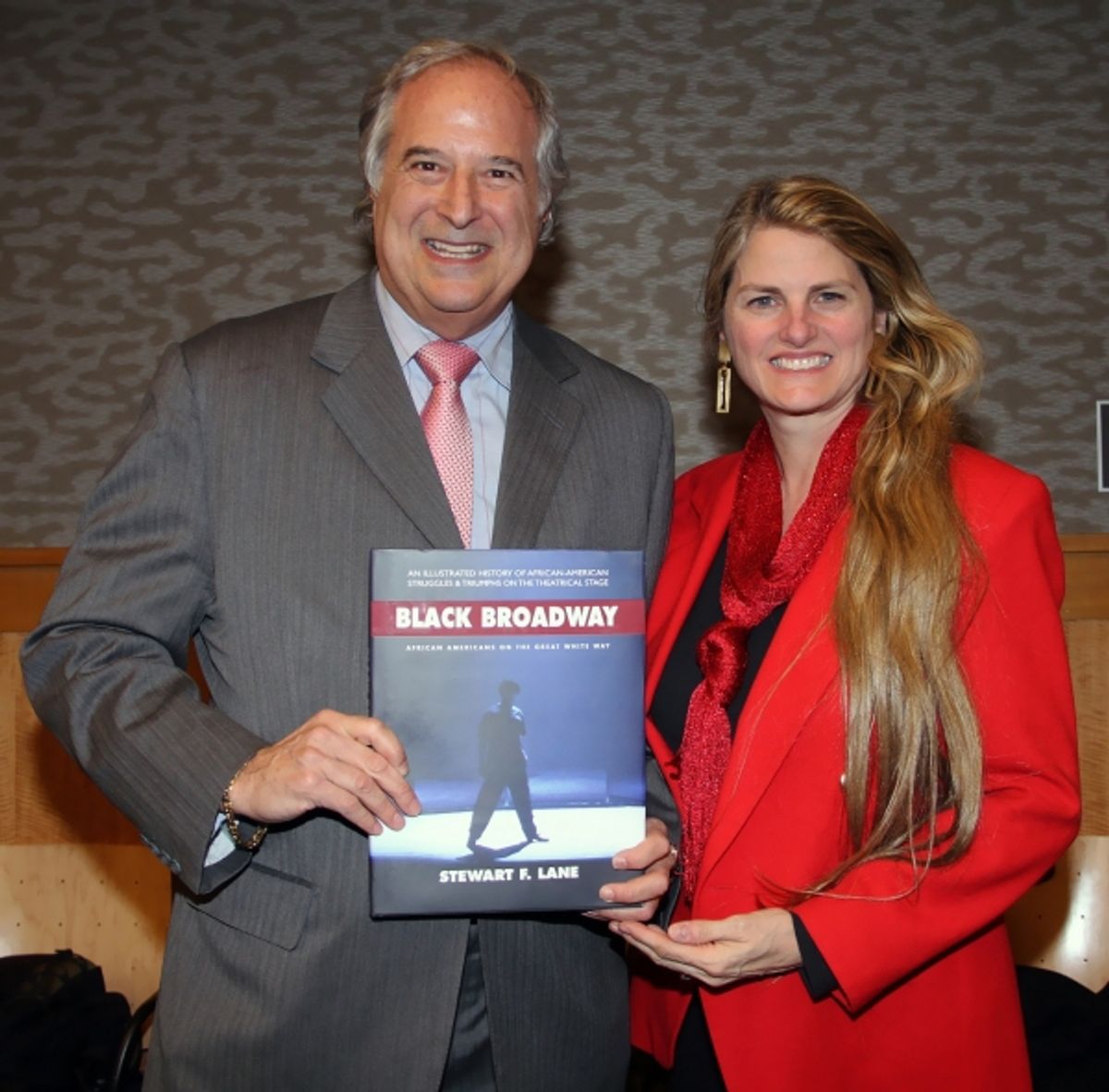 Stewart Lane with his wife, producer Bonnie Comley at 