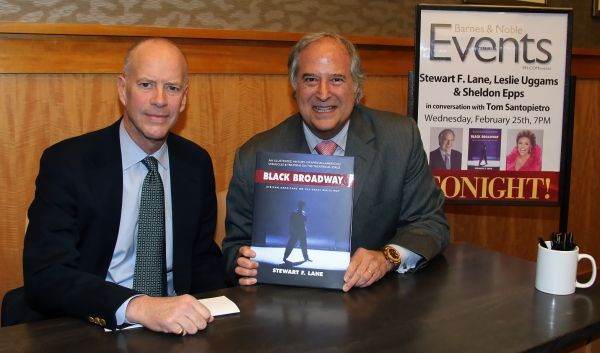Event moderator Tom Santopietro and Stewart F. Lane Photo