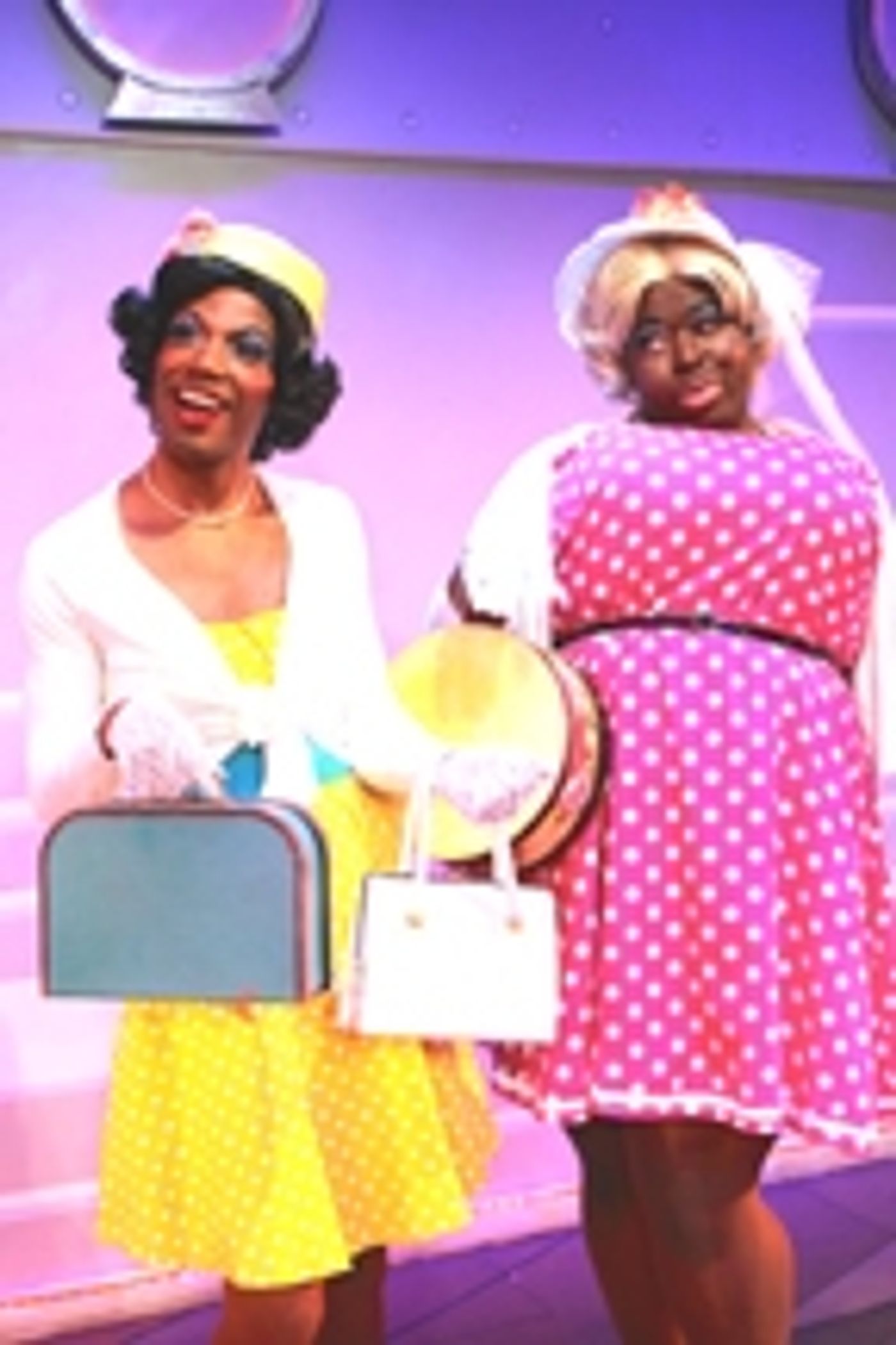 Photo Flash: Charles Busch & John Epperson Visit FABULOUS! The Musical  Image