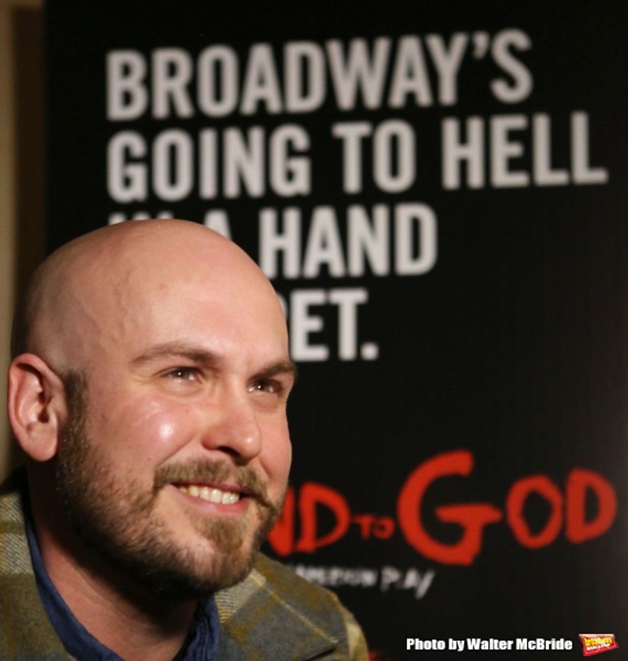 Photo Coverage: Tyrone's Back! Meet the Company of HAND TO GOD on Broadway! Image