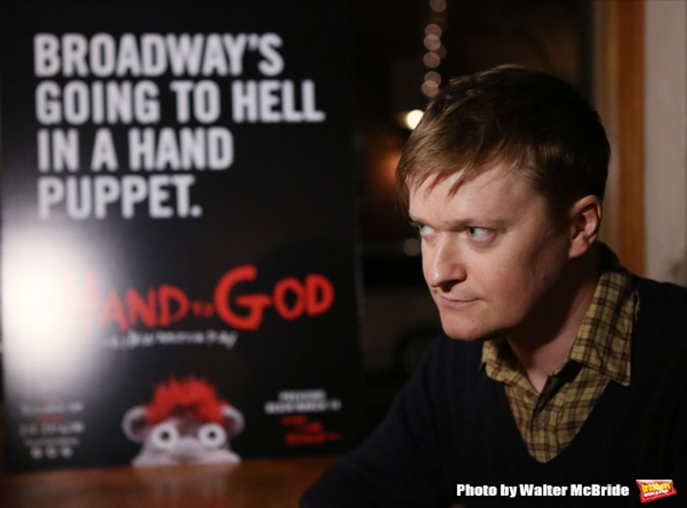 Photo Coverage: Tyrone's Back! Meet the Company of HAND TO GOD on Broadway!  Image