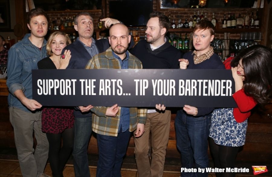 Photo Coverage: Tyrone's Back! Meet the Company of HAND TO GOD on Broadway! Image