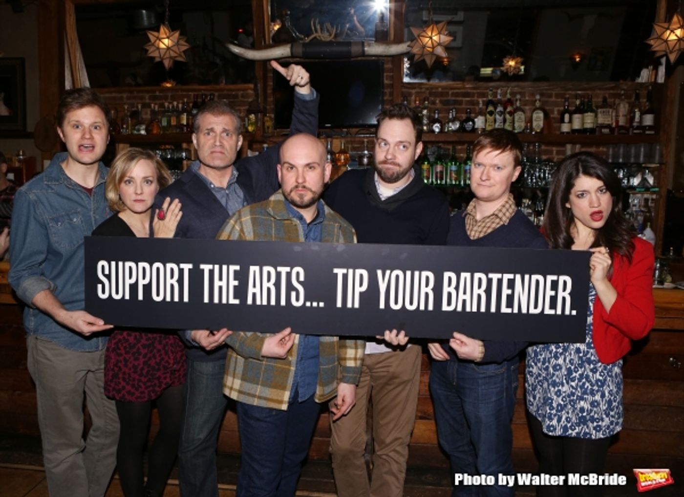 Photo Coverage: Tyrone's Back! Meet the Company of HAND TO GOD on Broadway!  Image