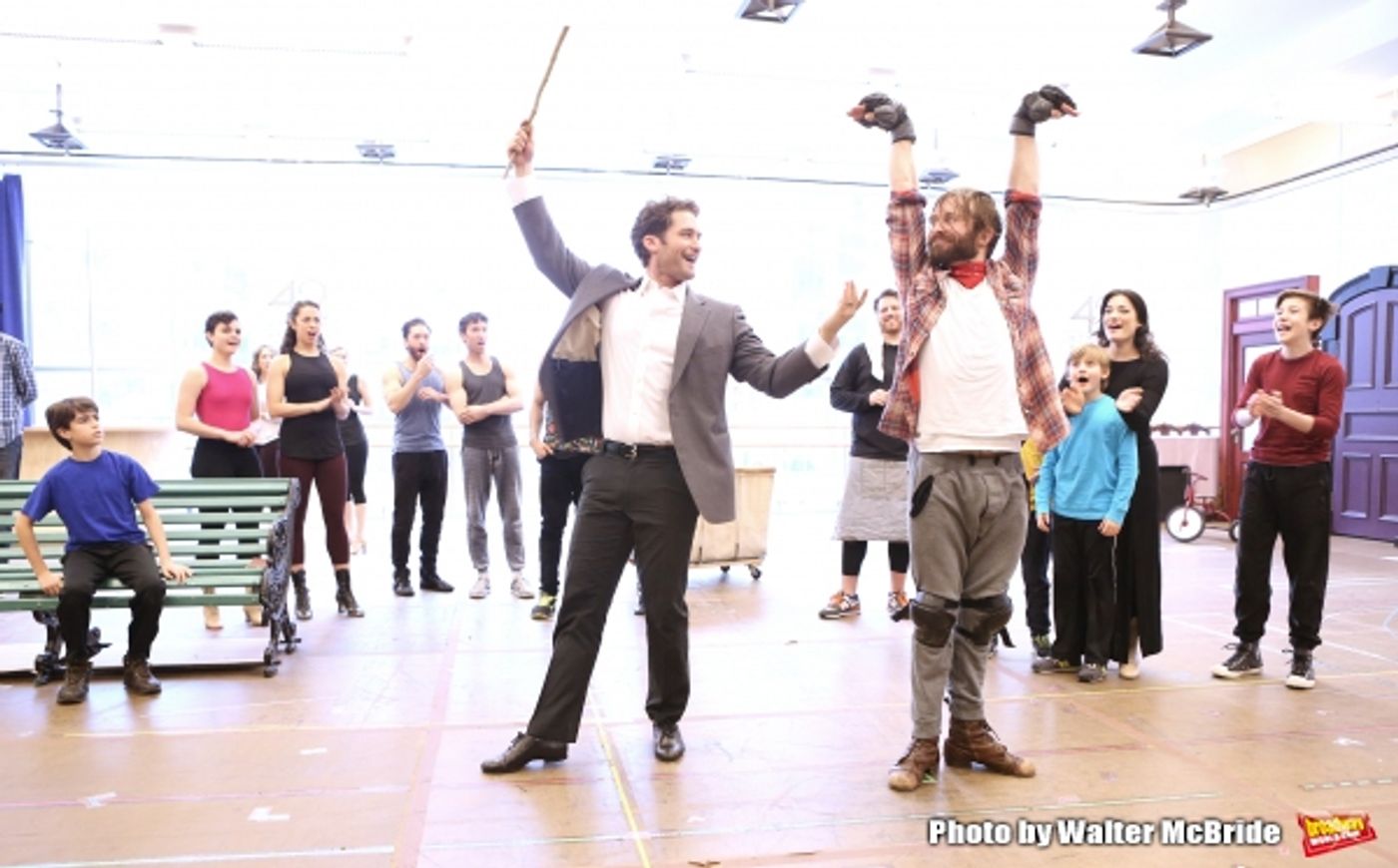 Photo Coverage: FINDING NEVERLAND Cast Performs Sneak Peek for the Press!  Image
