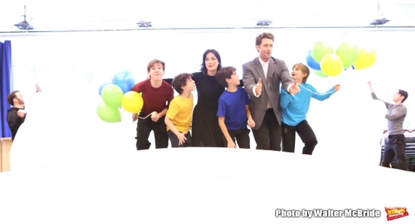 Photo Coverage: FINDING NEVERLAND Cast Performs Sneak Peek for the Press!  Image